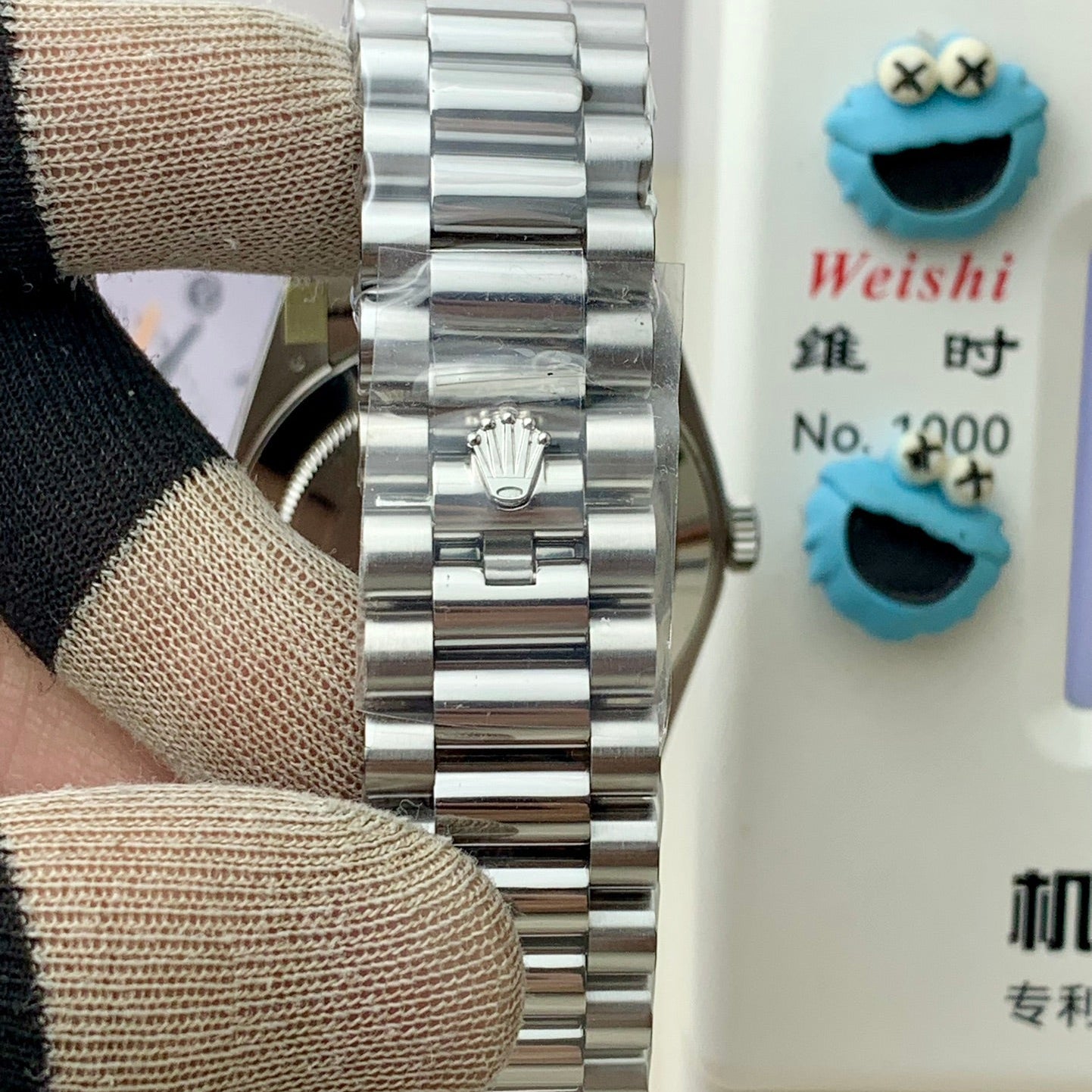 DayDate 40 228239 VSF 1:1 Best Edition Blue Roman Dial on President Bracelet VS3255 V2
