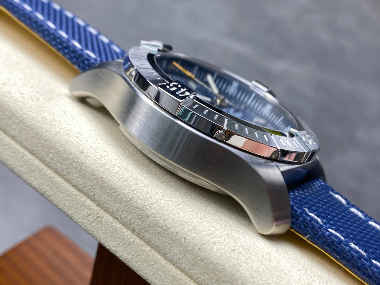 Avenger Chrono SS TF 1:1 Best Edition Blue Dial on Blue Nylon Strap A7750 V2