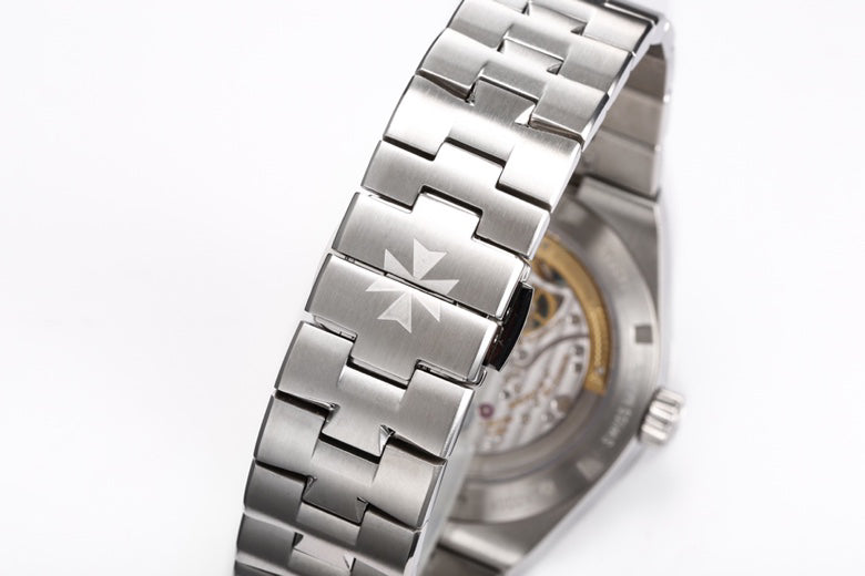 Overseas Tourbillon SS BBS Best Edition Blue Dial on SS Bracelet