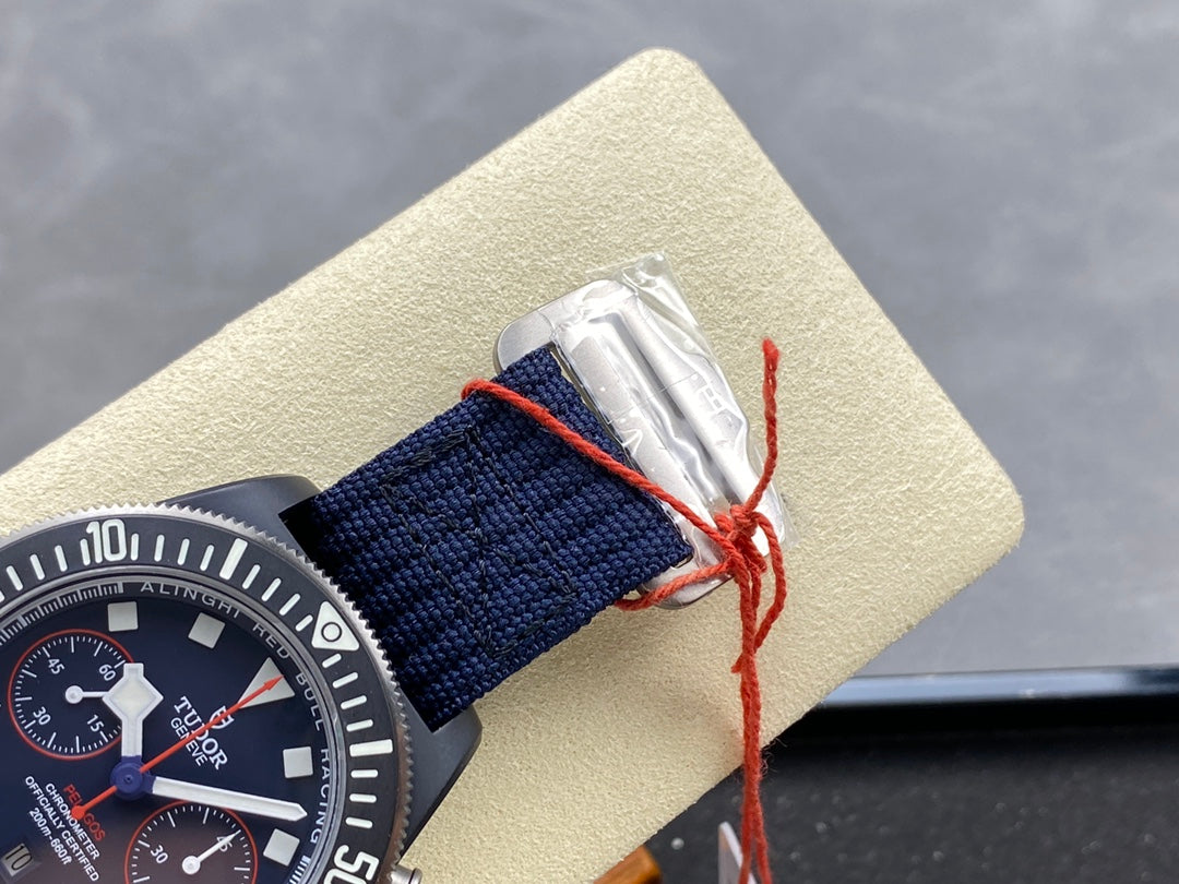 Pelagos FXD Chrono m25807kn M+F 1:1 Best Edition on Blue Nylon Strap A7750