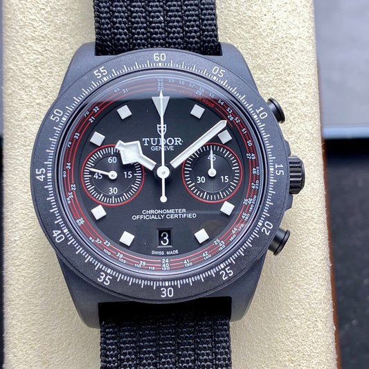 Pelagos FXD Chrono m25827kn M+F 1:1 Best Edition on Black Nylon Strap A7750