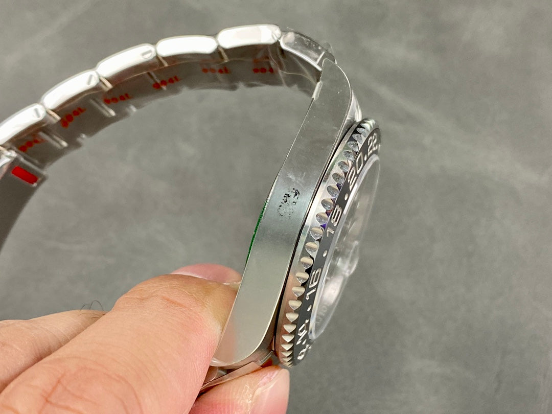 GMT-Master II 126710 GRNR Black/Gray Ceramic Clean Factory 1:1 Best Edition on Oyster Bracelet DD3285 CHS V3