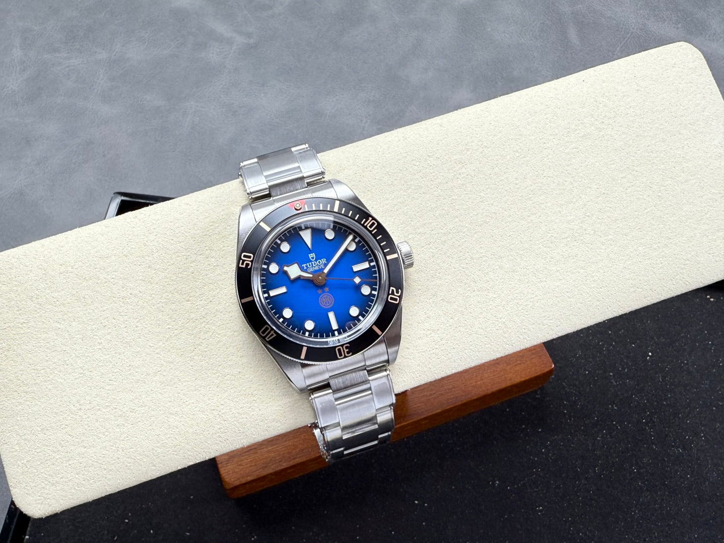 Black Bay Fifty Eight Inter Milan's SS ZF 1:1 Best Edition Blue Dial on SS Bracelet A2824