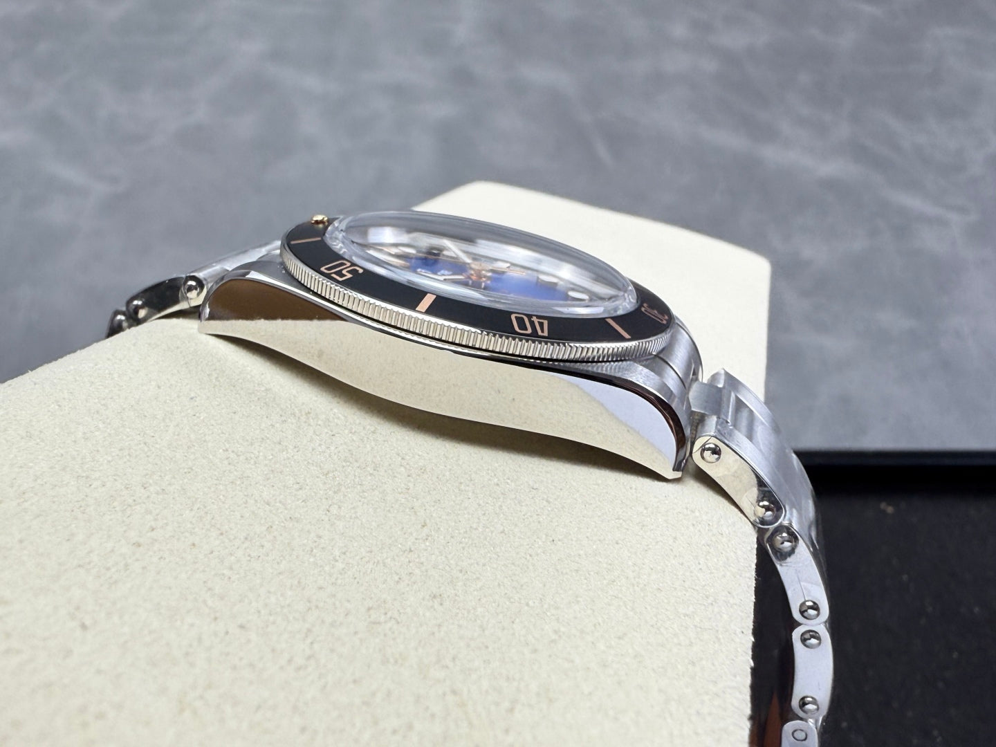 Black Bay Fifty Eight Inter Milan's SS ZF 1:1 Best Edition Blue Dial on SS Bracelet A2824