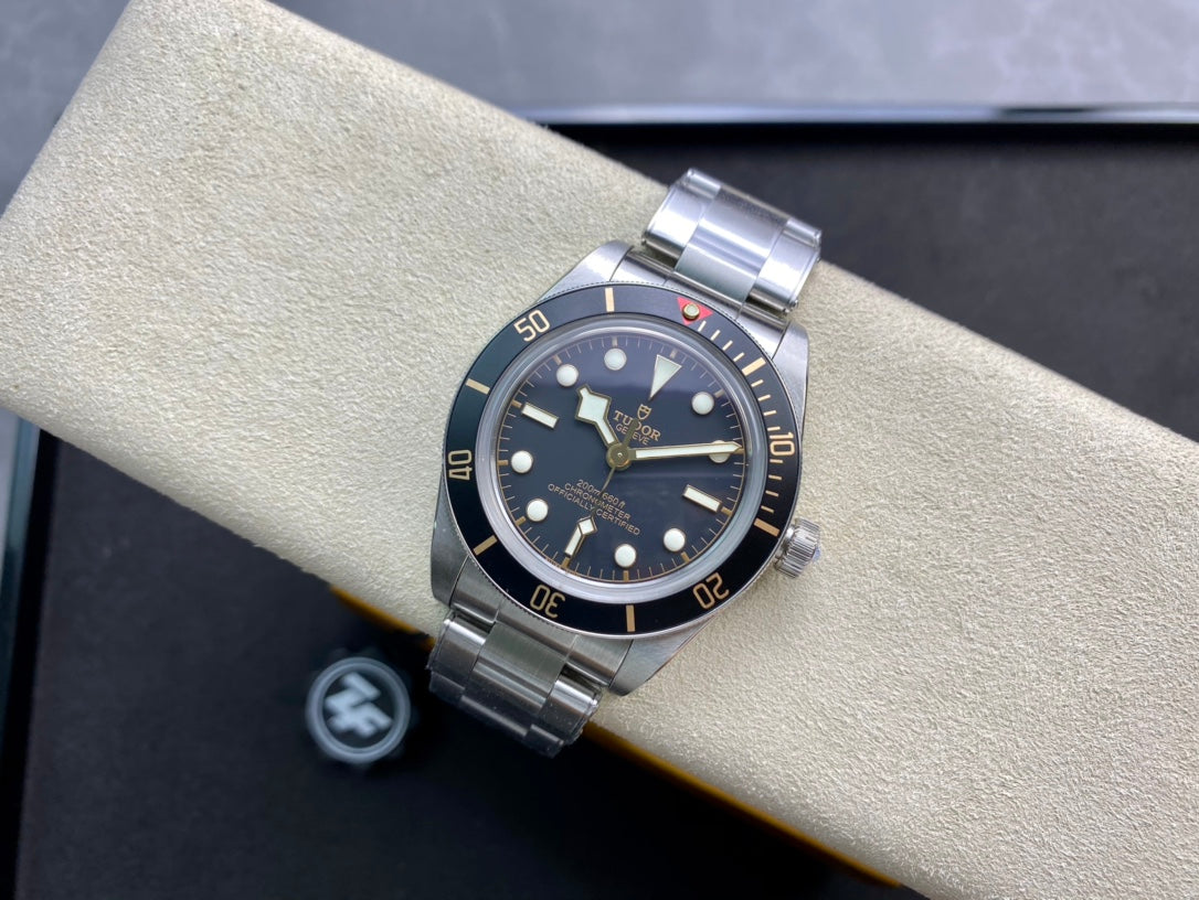 Black Bay Fifty Eight 39mm SS ZF 1:1 Best Edition Black Dial on SS Bracelet A2824 V5