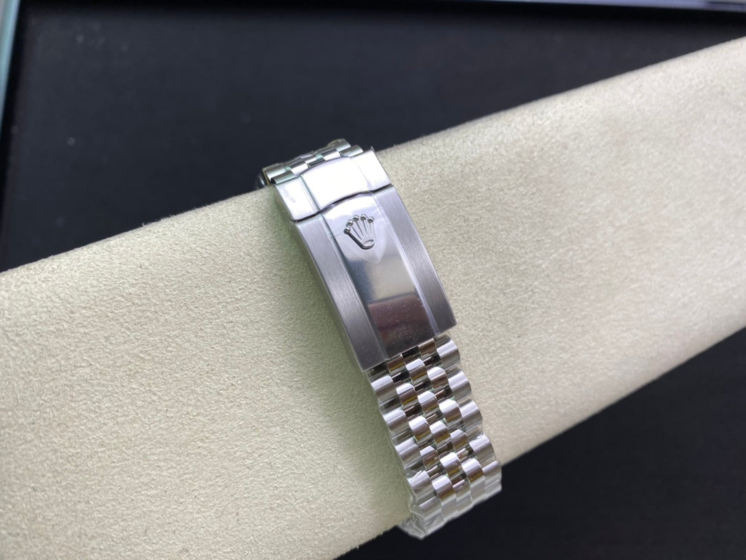 DateJust 41 126334 Clean 1:1 Best Edition 904L Steel Blue Stick Dial on Jubilee Bracelet DD3235