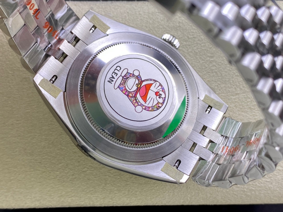 DateJust 41 126334 Clean 1:1 Best Edition 904L Steel Gray Stick Dial on Jubilee Bracelet DD3235