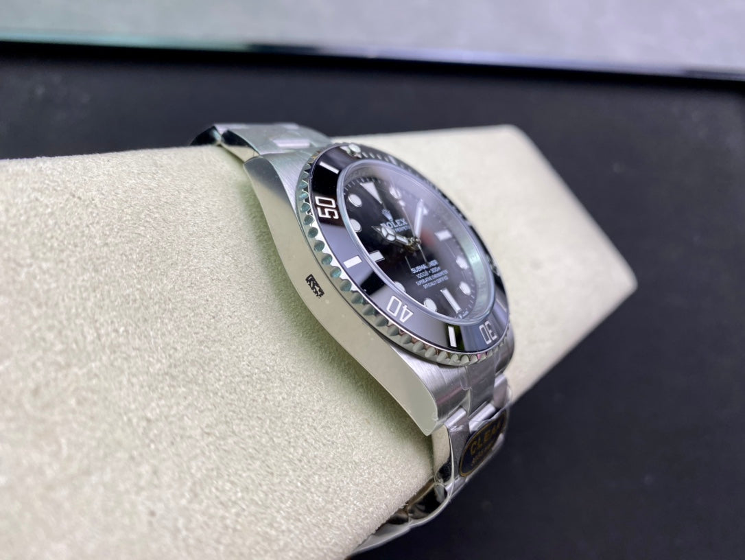 Submariner 41mm 124060 No Date 904L Steel Clean 1:1 Best Edition VR3230