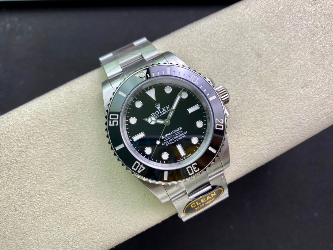 Submariner 41mm 124060 No Date 904L Steel Clean 1:1 Best Edition VR3230