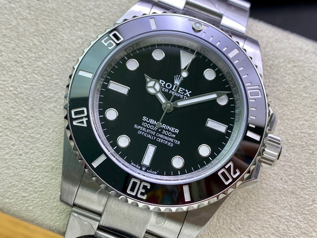 Submariner 41mm 124060 No Date 904L Steel Clean 1:1 Best Edition VR3230