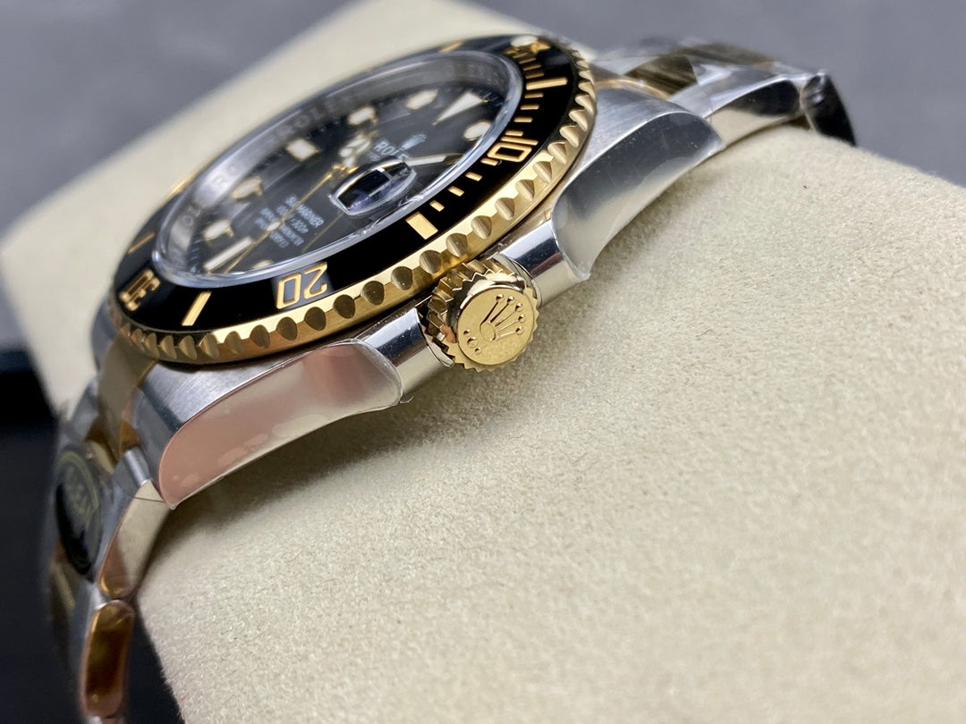 Submariner 126613 LN SS/YG Black Ceramic 904L Steel Clean 1:1 Best Edition VR3235