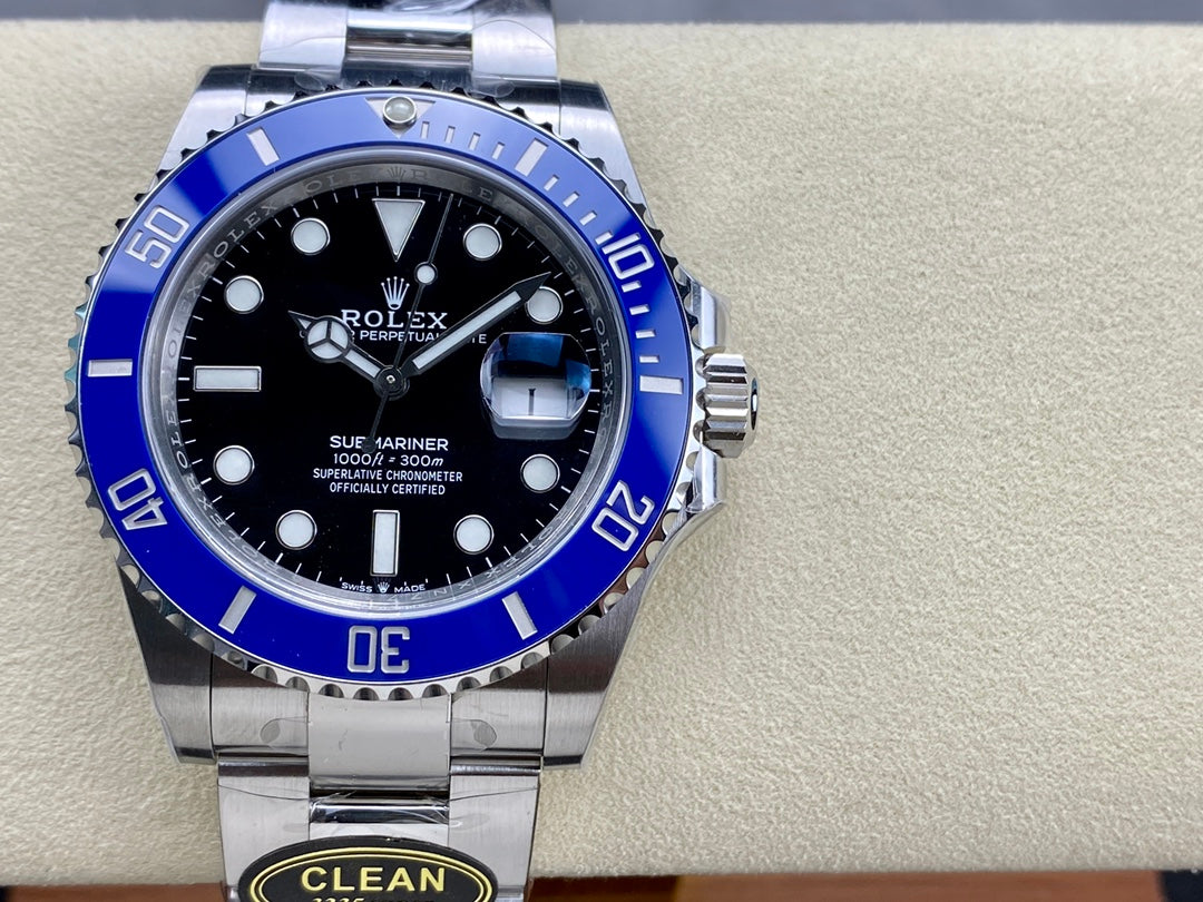 Submariner 41mm 126619 LB Blue Ceramic 904L Steel Clean 1:1 Best Edition VR3235