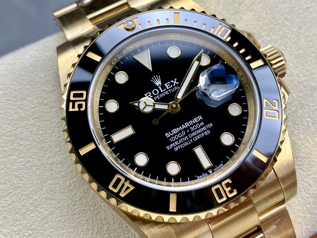 Submariner 41mm 126618 LN Black Ceramic 904L Steel Clean 1:1 Best Edition VR3235