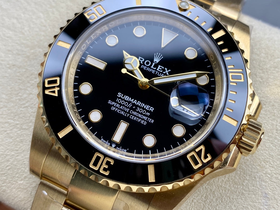 Submariner 41mm 126618 LN Black Ceramic 904L Steel Clean 1:1 Best Edition VR3235