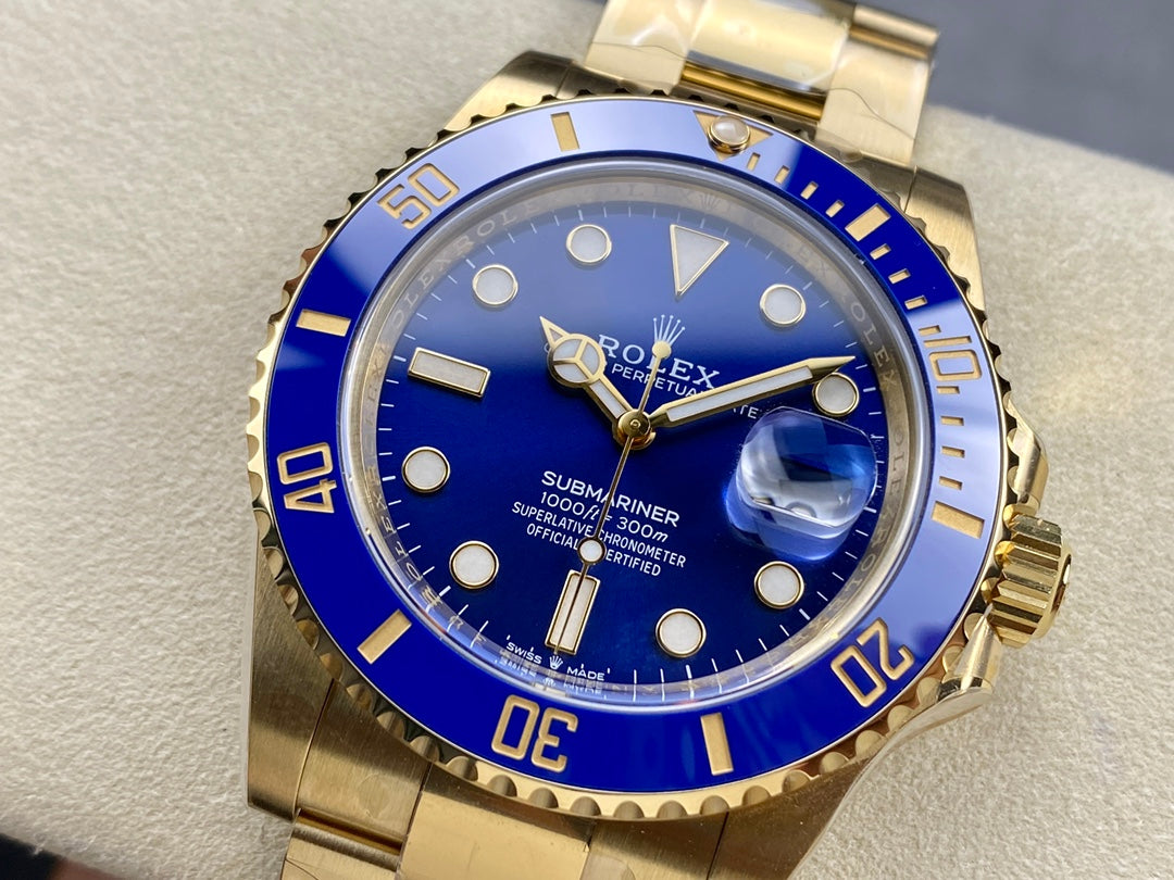 Submariner 41mm 126618 LB Blue Ceramic 904L Steel Clean 1:1 Best Edition VR3235