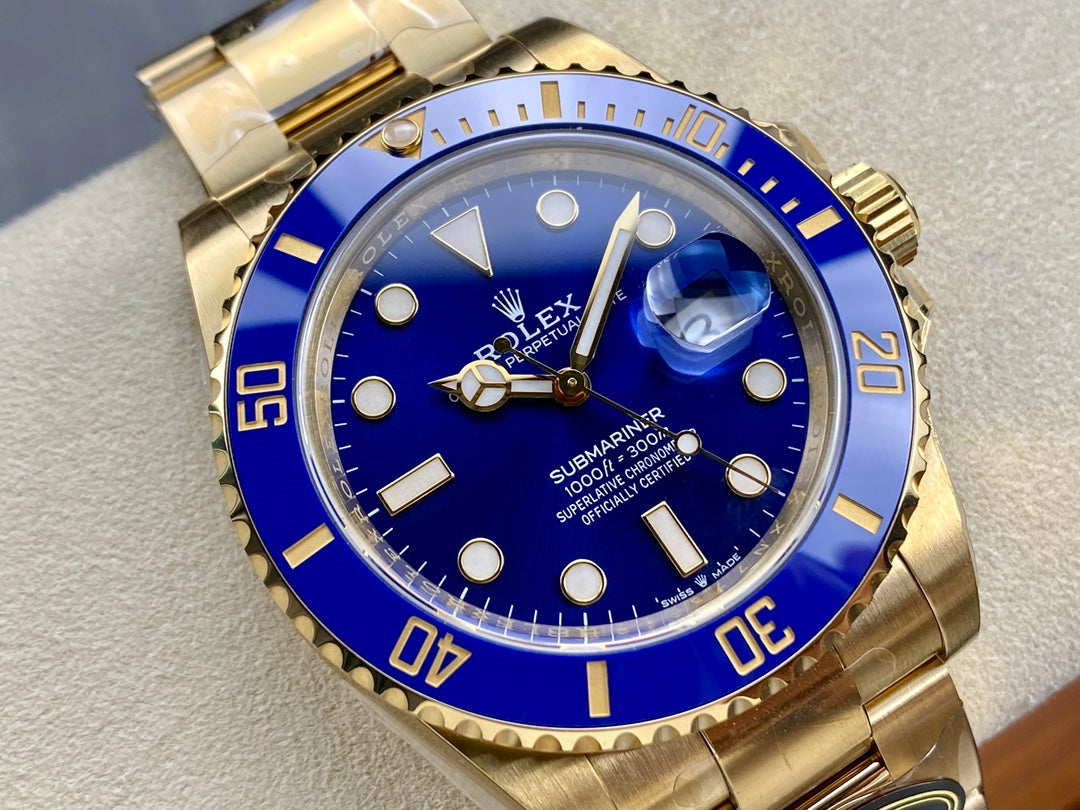 Submariner 41mm 126618 LB Blue Ceramic 904L Steel Clean 1:1 Best Edition VR3235
