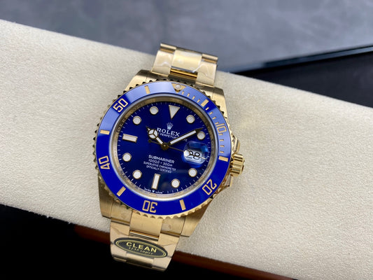 Submariner 41mm 126618 LB Blue Ceramic 904L Steel Clean 1:1 Best Edition VR3235
