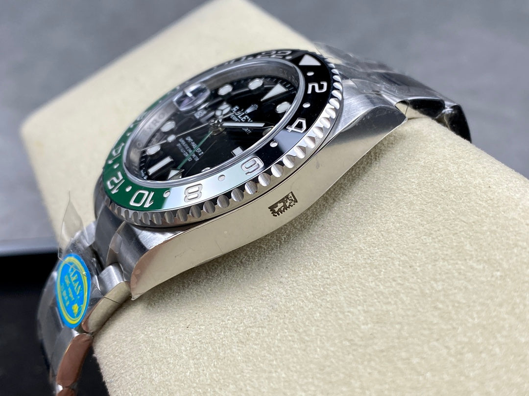 GMT-Master II 1126720 VTNR Black/Green Ceramic Clean Factory 1:1 Best Edition on Oyster Bracelet DD3285 CHS V3
