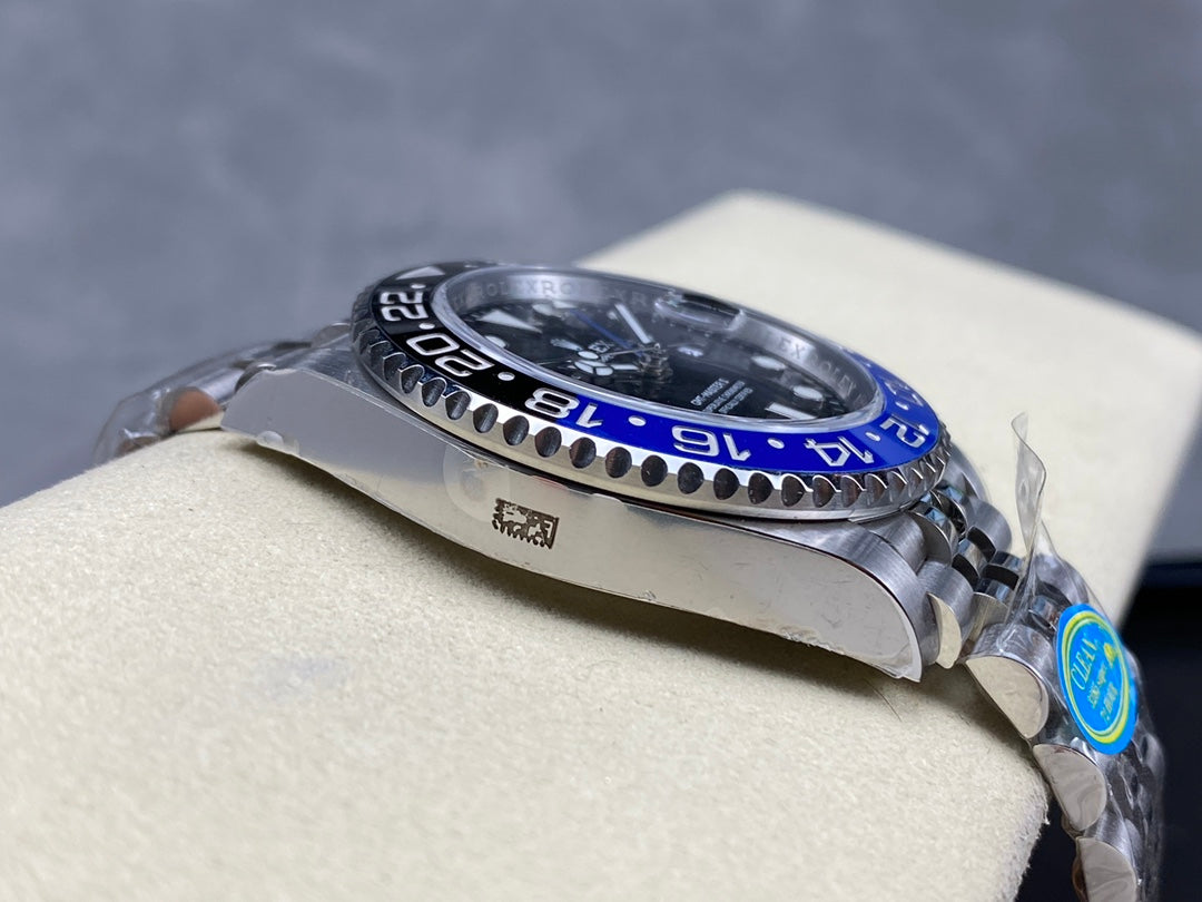 GMT-Master II 126710 BLNR Black/Blue Ceramic Clean Factory 1:1 Best Edition on Jubilee Bracelet DD3285 CHS V3