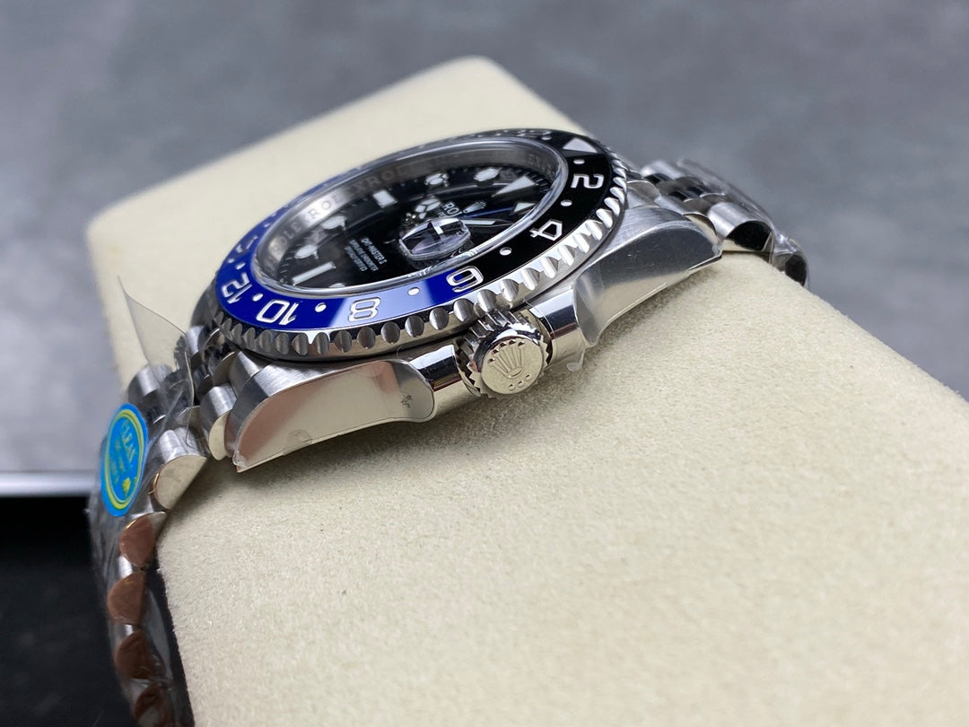 GMT-Master II 126710 BLNR Black/Blue Ceramic Clean Factory 1:1 Best Edition on Jubilee Bracelet DD3285 CHS V3