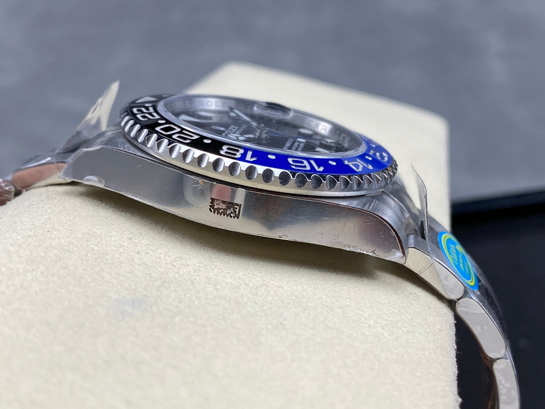 GMT-Master II 126710 BLNR Black/Blue Ceramic Clean Factory 1:1 Best Edition on Oyster Bracelet DD3285 CHS V3