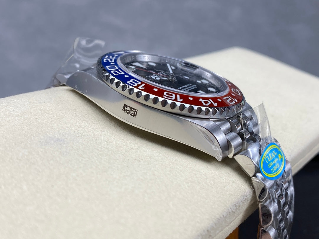 GMT-Master II 126710 BLRO Blue/Red Ceramic Clean Factory 1:1 Best Edition on Jubilee Bracelet DD3285 CHS V3