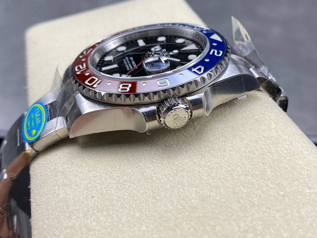 GMT-Master II 126710 BLRO Blue/Red Ceramic Clean Factory 1:1 Best Edition on Oyster Bracelet DD3285 CHS V3