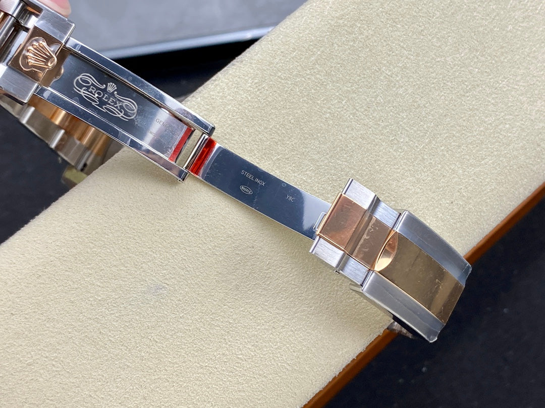 GMT-Master II 126711 CHNR Black/Brown Ceramic Clean Factory 1:1 Best Edition on SS/RG Jubilee Bracelet DD3285 CHS V3