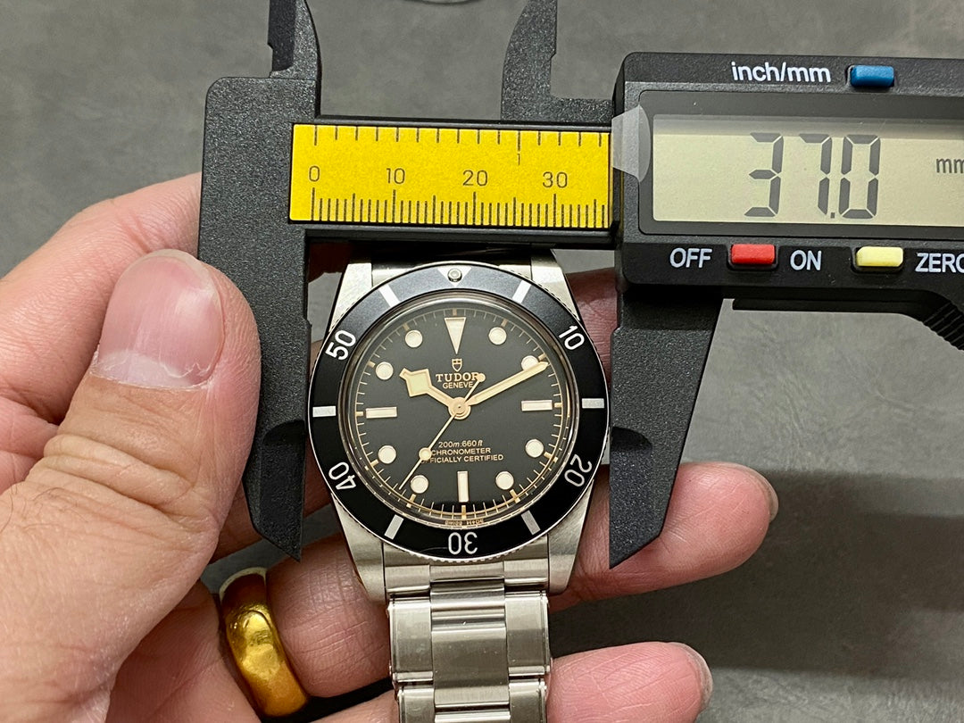 Heritage Black Bay 37mm SS ZF 1:1 Best Edition Black Dial on SS Bracelet A2824