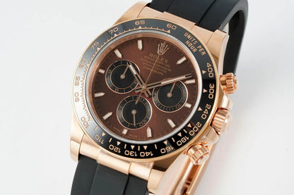 Daytona 126515 ERF Best Edition Brown Dial on Oysterflex Strap JH4131 (Free Sprung)