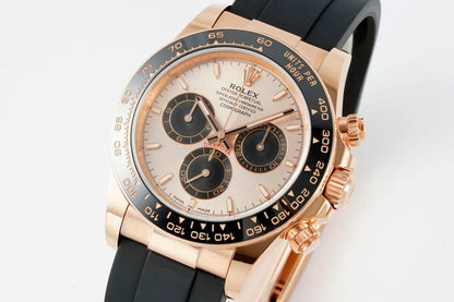Daytona 126515 ERF Best Edition RG/Black Dial on Oysterflex Strap JH4131 (Free Sprung)