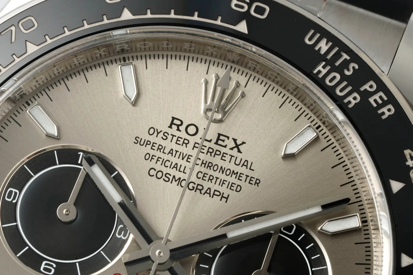 Daytona 126519 ERF Best Edition Gray/Black Dial on Oysterflex Strap JH4131 (Free Sprung)