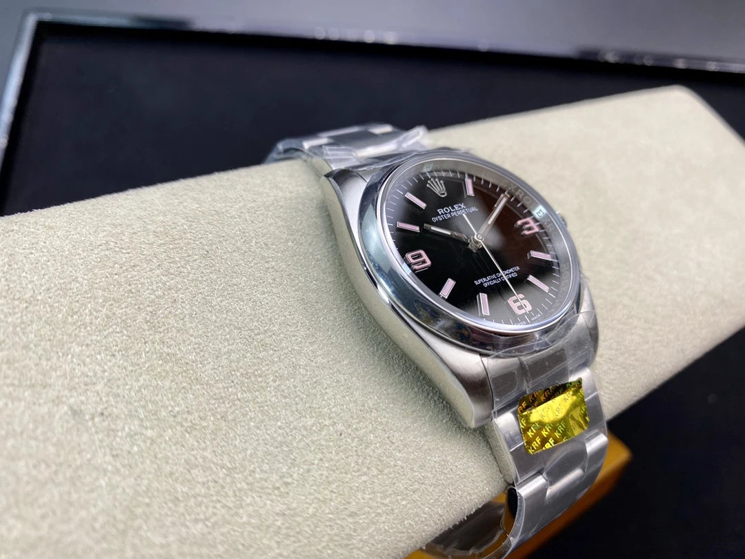 Oyster Perpetual 36 116000 KRF 1:1 Best Edition Black/Pink Dial on SS Bracelet VR3130