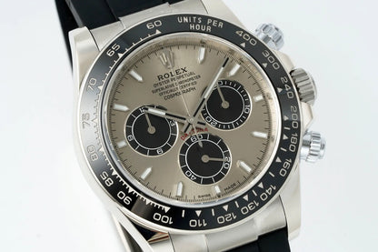 Daytona 126519 ERF Best Edition Gray/Black Dial on Oysterflex Strap JH4131 (Free Sprung)