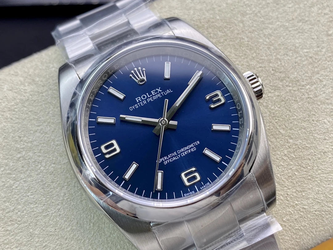 Oyster Perpetual 36 116000 KRF 1:1 Best Edition Blue Dial on SS Bracelet VR3130