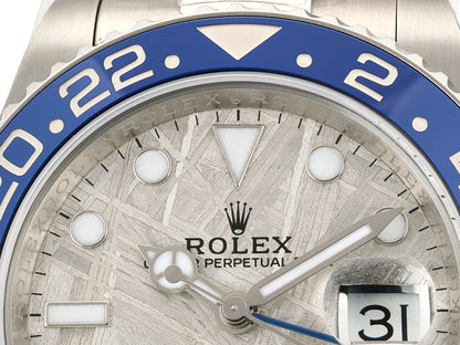 GMT-Master II Blue Ceramic ARF 1:1 Best Edition Meteorite Dial On Jubilee Bracelet DD3285 CHS Gain Weight