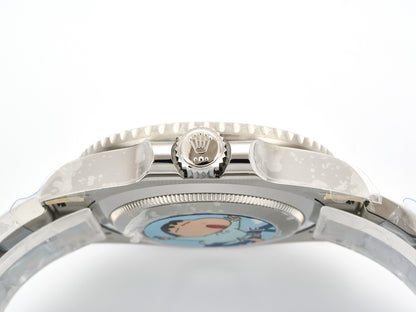 GMT-Master II Blaken Blue Ceramic ARF 1:1 Batman Best Edition Meteorite Dial On Oyster Bracelet DD3285 Gain Weight