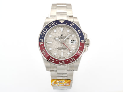 GMT-Master II Blue/Red Ceramic ARF 1:1 Best Edition Meteorite Dial On Jubilee Bracelet DD3285 CHS Gain Weight