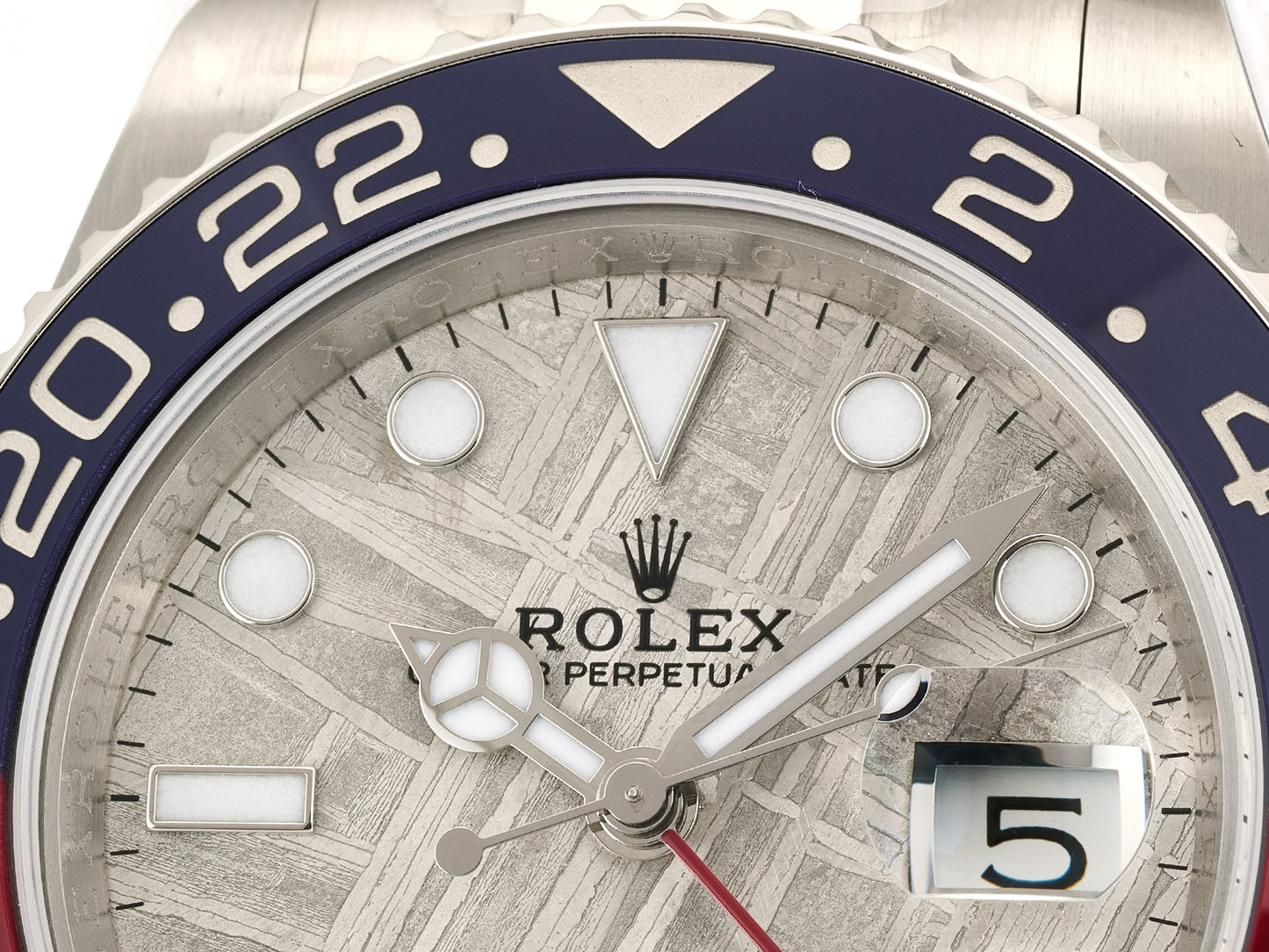 GMT-Master II Blue/Red Ceramic ARF 1:1 Best Edition Meteorite Dial On Jubilee Bracelet DD3285 CHS Gain Weight
