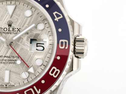 GMT-Master II Blue/Red Ceramic ARF 1:1 Best Edition Meteorite Dial On Jubilee Bracelet DD3285 CHS Gain Weight