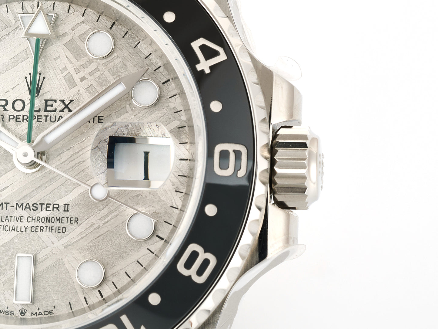 GMT-Master II Blaken Grey Ceramic ARF 1:1 Bruce Wayne Best Edition Meteorite Dial On Jubilee Bracelet DD3285 Gain Weight