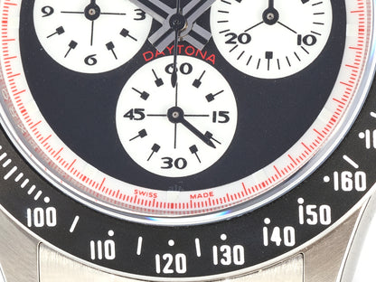 Custom PMSF Daytona Paul Newman 1:1 Best Edition Black/White Dial on SS 904L Bracelet DD4130 Custom Modded
