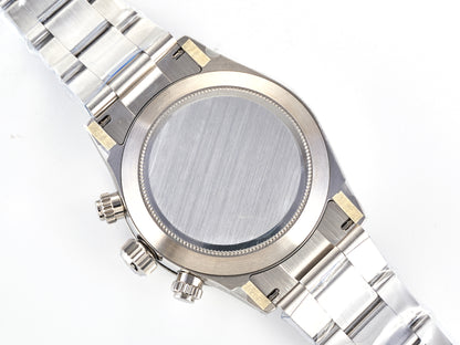 Custom PMSF Daytona Paul Newman 1:1 Best Edition Black/White Dial on SS 904L Bracelet DD4130 Custom Modded