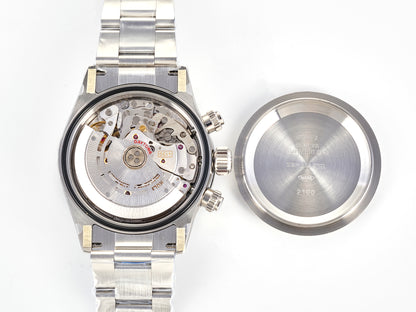 Custom PMSF Daytona Paul Newman 1:1 Best Edition White/Sliver Dial on SS 904L Bracelet DD4130 Custom Modded