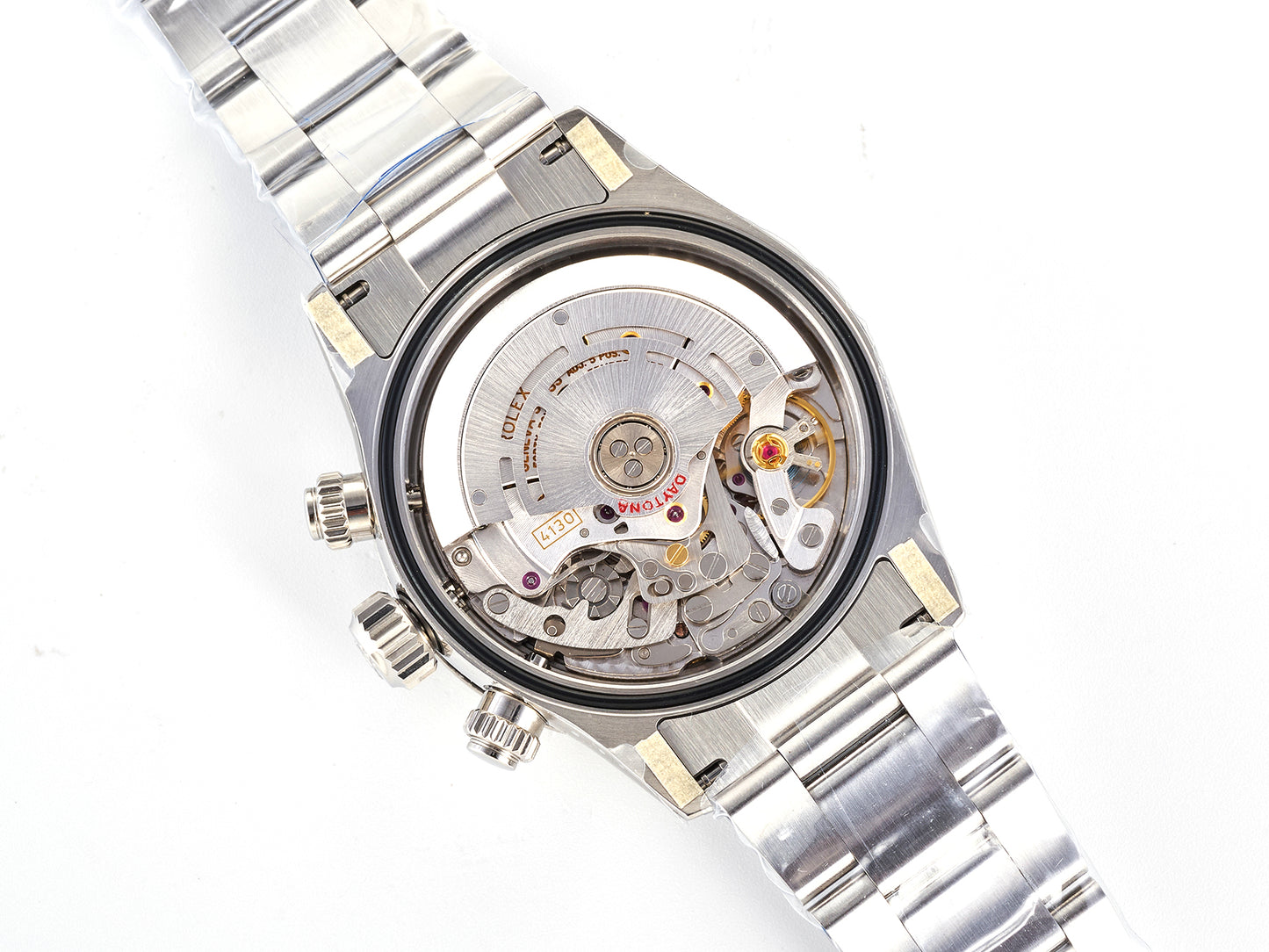 Custom PMSF Daytona Paul Newman 1:1 Best Edition White/Sliver Dial on SS 904L Bracelet DD4130 Custom Modded