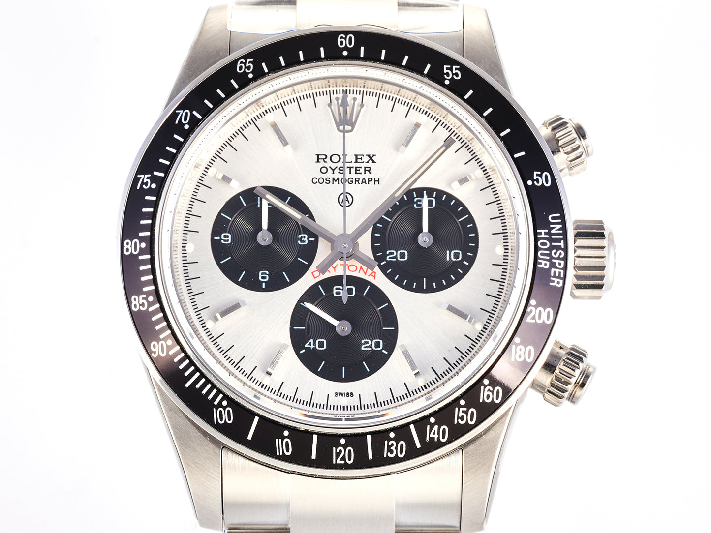 Custom Daytona Paul Newman 1:1 Best Edition White Dial on SS 904L Bracelet DD4130 Custom Modded