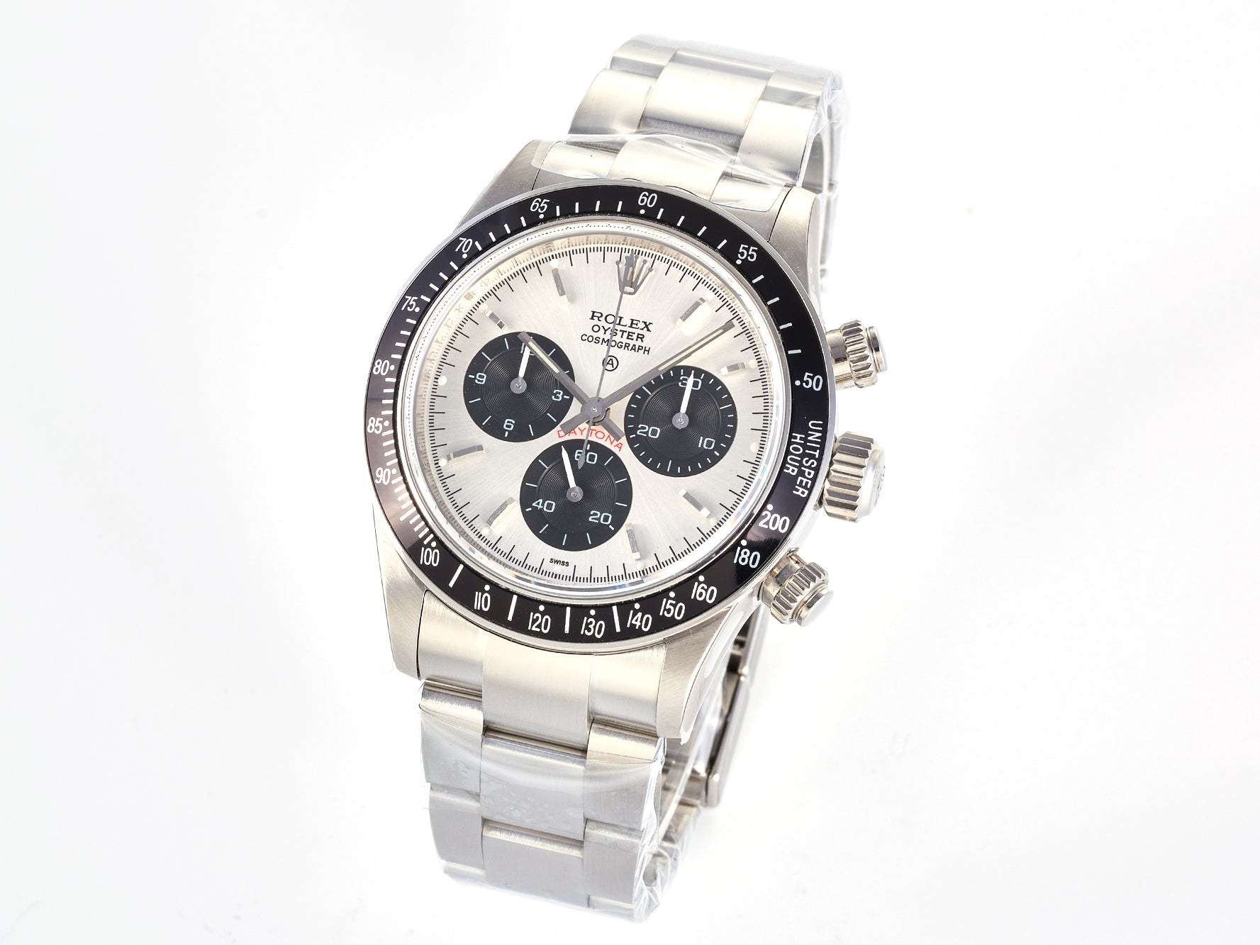 Custom Daytona Paul Newman 1:1 Best Edition White Dial on SS 904L Bracelet DD4130 Custom Modded
