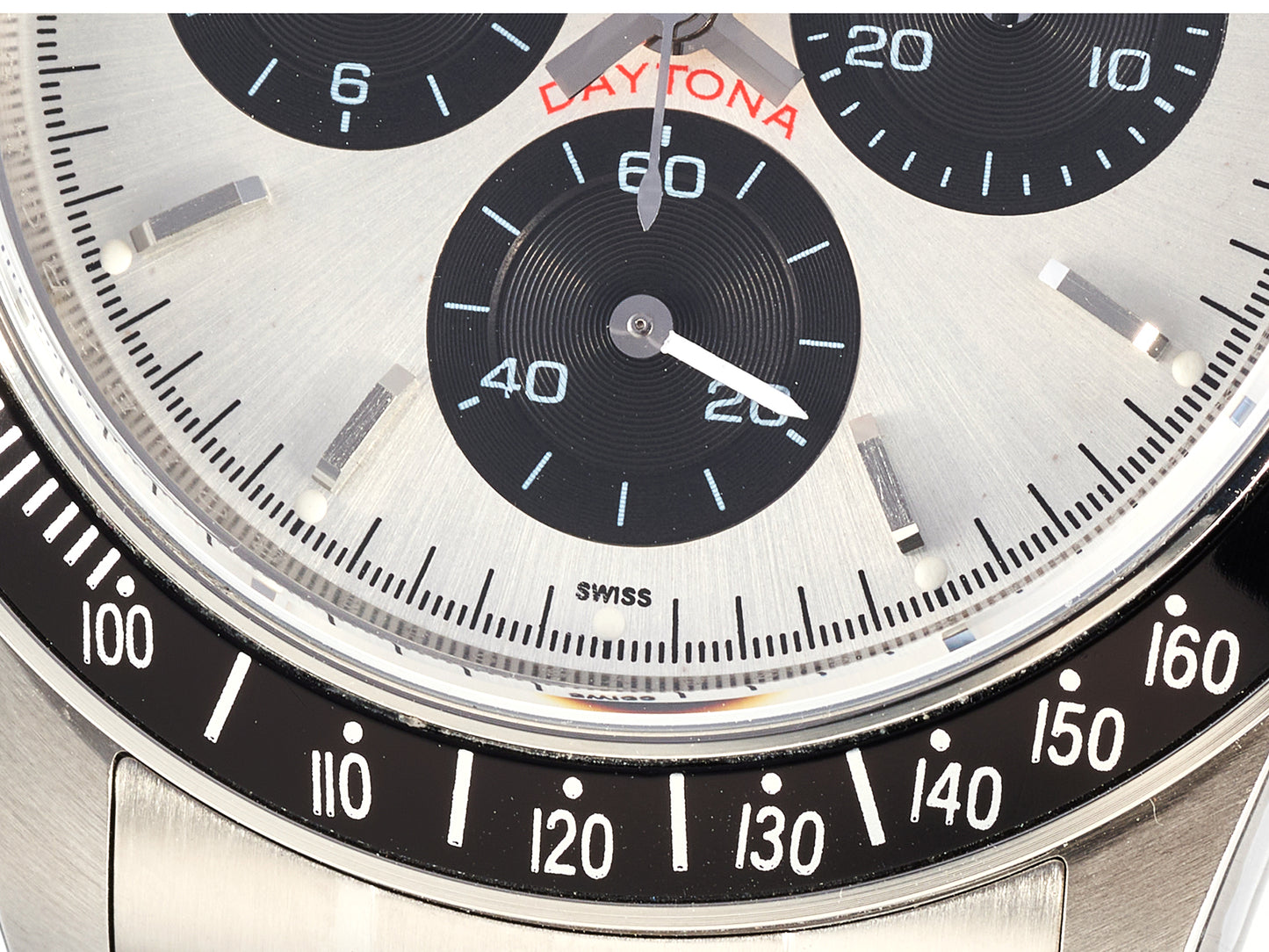 Custom Daytona Paul Newman 1:1 Best Edition White Dial on SS 904L Bracelet DD4130 Custom Modded