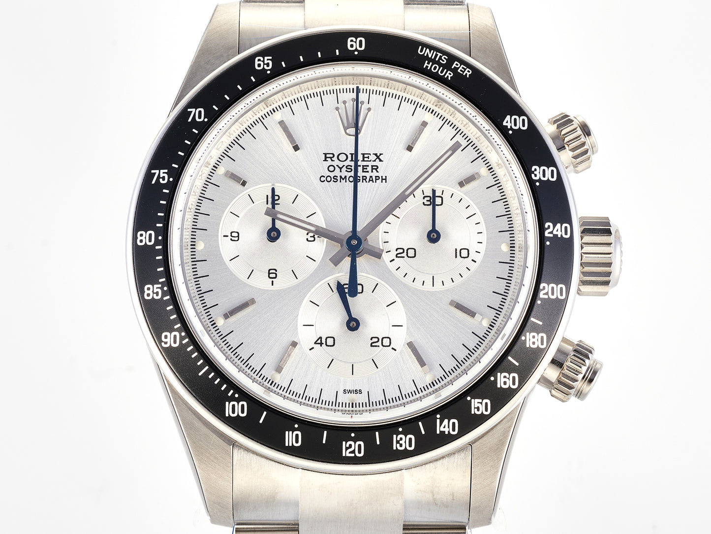 Custom PMSF Daytona Paul Newman 1:1 Best Edition White/Sliver Dial on SS 904L Bracelet DD4130 Custom Modded
