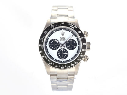 Custom PMSF Daytona Paul Newman 1:1 Best Edition Blue/Black Dial on SS 904L Bracelet DD4130 Custom Modded
